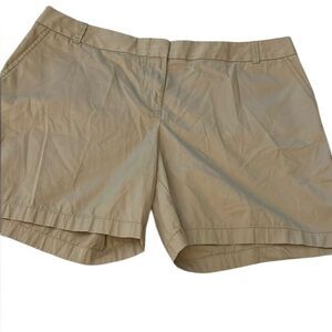 J Crew chino Classic Tan Women's Shorts 16